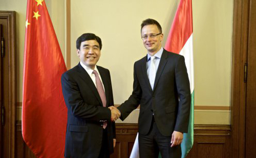 Orbán Viktor és Szijjártó Péter a Bank of China elnökével tárgyalt